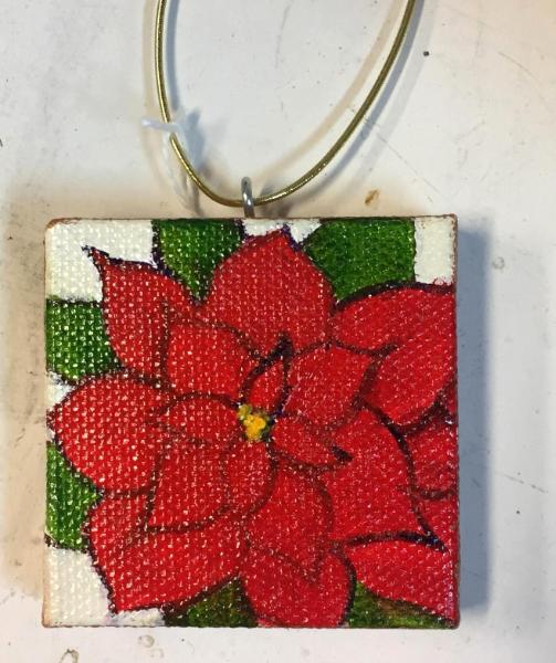 Poinsettia Ornaments