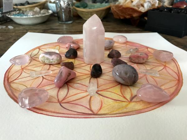 Crystal Grid for Love