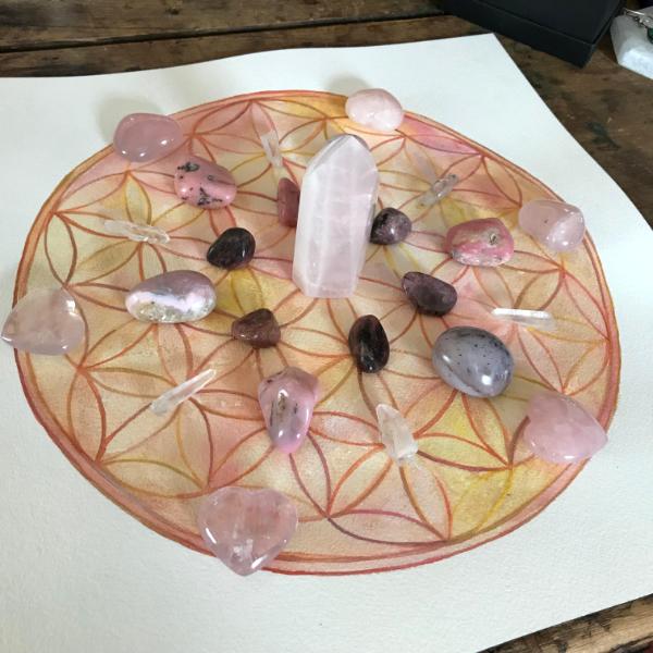 Crystal Grid for Love