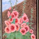 English Hollyhocks